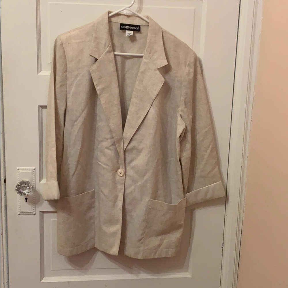 Sag Harbor Cream Blazer